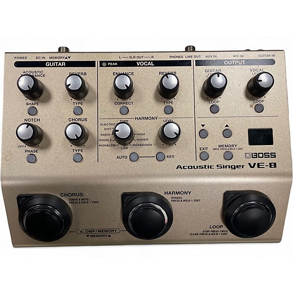 BOSS VE-8 アコースティックシンガー Amazon.com: Boss VE-8 Acoustic Singer