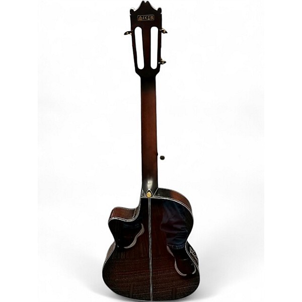 Used Ibanez GA35TCE DARK VIOLIN Classical Acoustic Electric Guitar