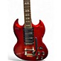 Used Gibson SG Deluxe Metallic Candy Red Burst Solid Body Electric Guitar thumbnail