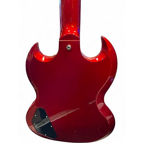 Used Gibson SG Deluxe Metallic Candy Red Burst Solid Body Electric Guitar