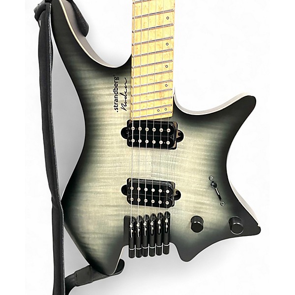 Used strandberg BODEN Charcoal BLACK Solid Body Electric Guitar