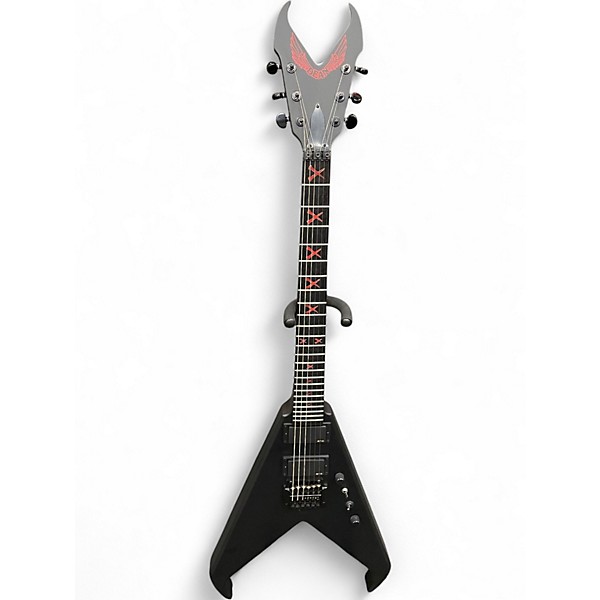 Used Dean kerry king Satin Black Solid Body Electric Guitar