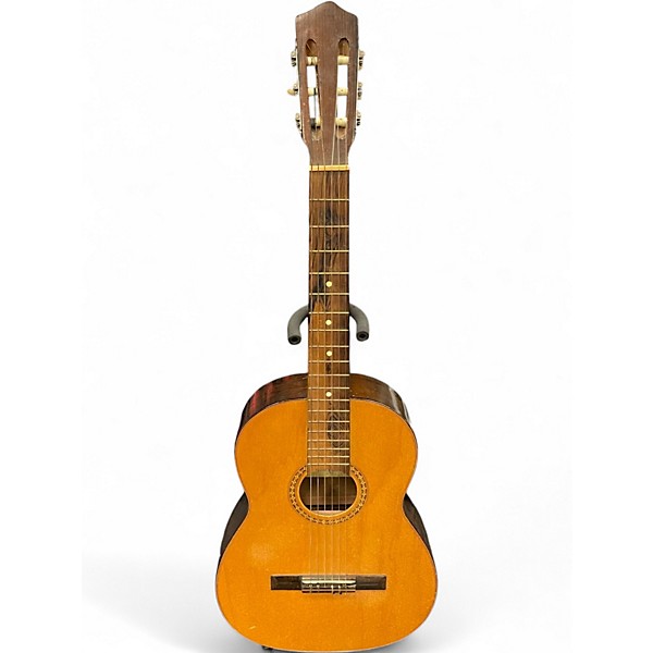 Vintage 1966 Giannini 901 Natural Classical Acoustic Guitar