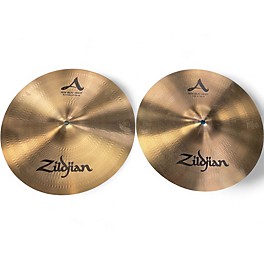 Used Zildjian 14in New Beat Hi Hat Pair Cymbal