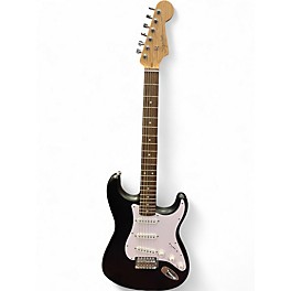 Used Squier DEBUT SERIES Satin Black Solid Body Electric Guitar