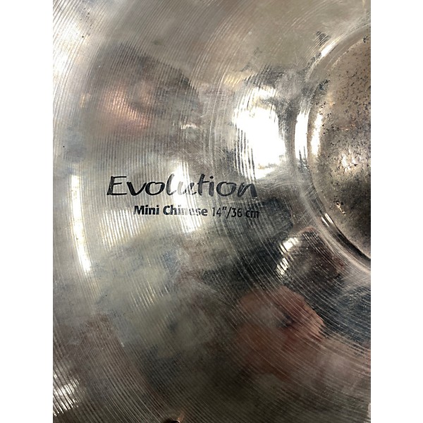 Used SABIAN 14in HHX Evolution Mini Chinese Cymbal
