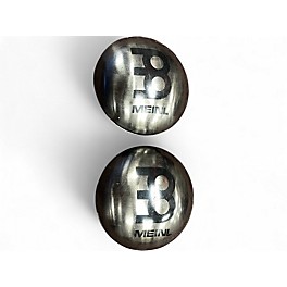 Used MEINL SH22 Clamshell Steel Spark SHAKER SET OF 2 Hand Percussion