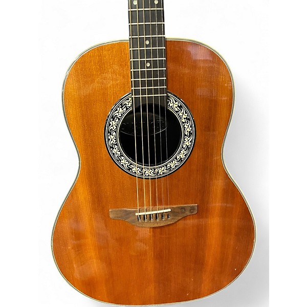 Used Ovation 1111-4 Amber Acoustic Guitar