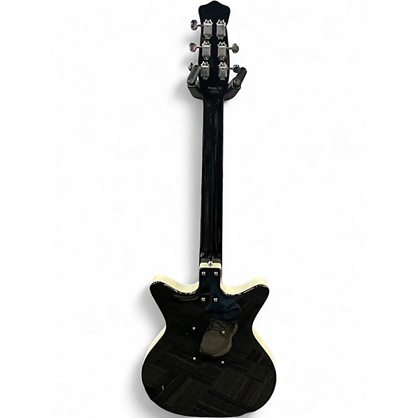 Used Danlectro DC59M Black Solid Body Electric Guitar