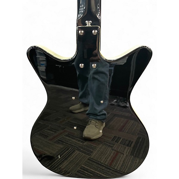 Used Danlectro DC59M Black Solid Body Electric Guitar