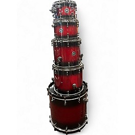 Used ddrum 5 Piece 10TH ANNIVERSARY LIMITED EDITION SHELL PACK RED BURST Drum Kit