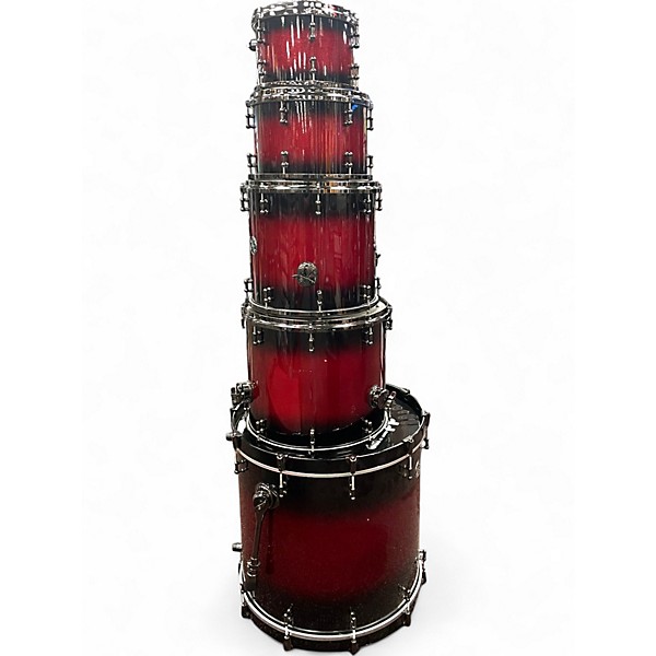 Used ddrum 5 Piece 10TH ANNIVERSARY LIMITED EDITION SHELL PACK RED BURST Drum Kit