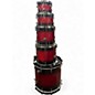 Used ddrum 5 Piece 10TH ANNIVERSARY LIMITED EDITION SHELL PACK RED BURST Drum Kit