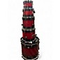 Used ddrum 5 Piece 10TH ANNIVERSARY LIMITED EDITION SHELL PACK RED BURST Drum Kit