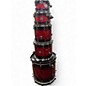 Used ddrum 5 Piece 10TH ANNIVERSARY LIMITED EDITION SHELL PACK RED BURST Drum Kit