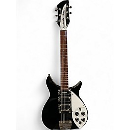 Used Rickenbacker 325C64 Black Solid Body Electric Guitar