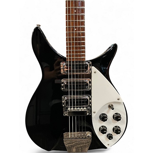 Used Rickenbacker 325C64 Black Solid Body Electric Guitar