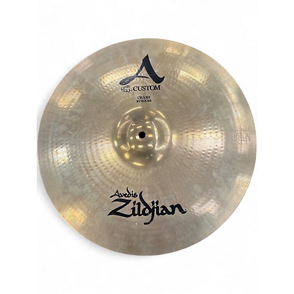 Used Zildjian 16in A Custom Crash Cymbal