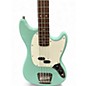 Used Squier Classic Vibe 60s Mustang Bass Blue Electric Bass Guitar