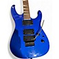 Used Jackson SLX Soloist Lightning Blue Solid Body Electric Guitar
