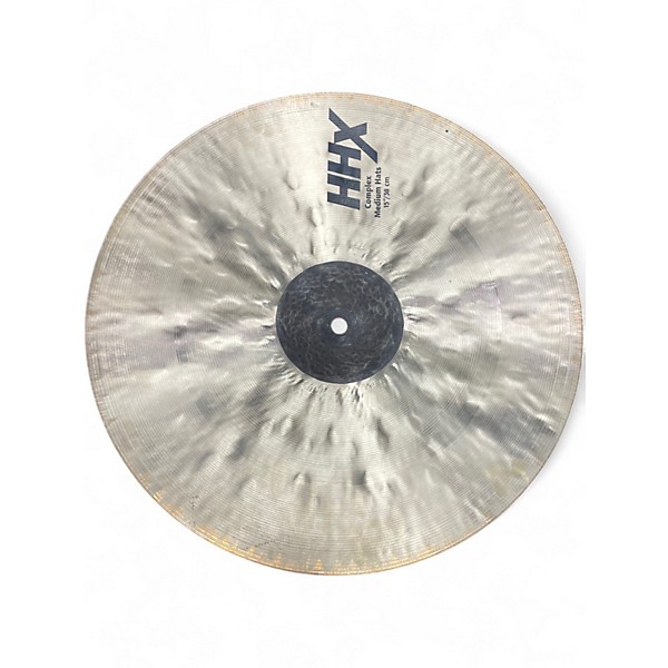 Used SABIAN 15in HHX COMPLEX HI HAT PAIR Cymbal
