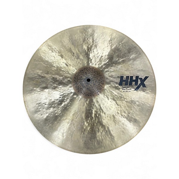 Used SABIAN 19in HHX COMPLEX THIN CRASH Cymbal