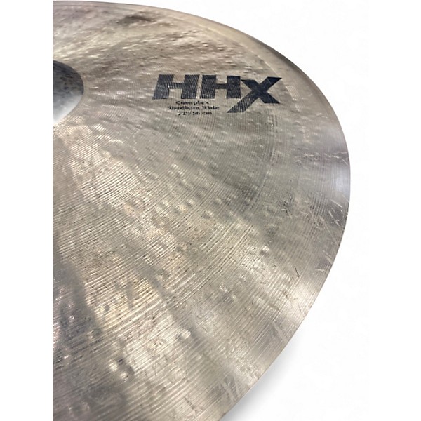 Used SABIAN 22in HHX COMPLEX MEDIUM RIDE Cymbal