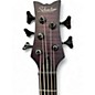 Used Schecter STUDIO 5 Trans Purple Electric Bass Guitar