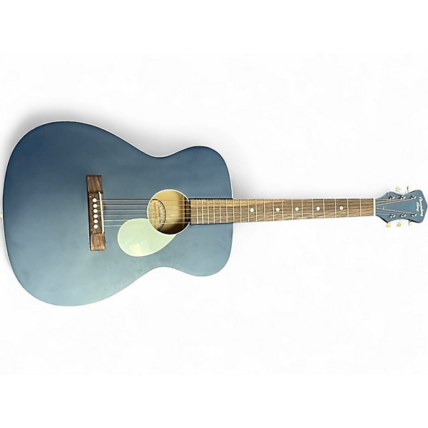 Used Recording King ROS7 Blue Acoustic Guitar