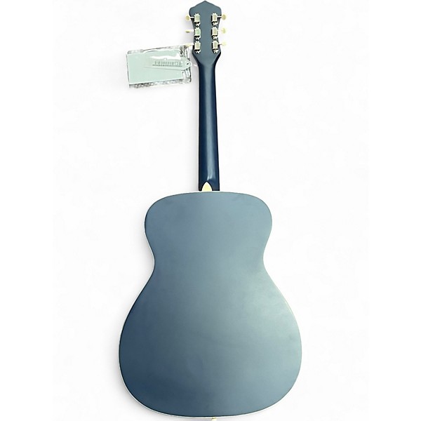 Used Recording King ROS7 Blue Acoustic Guitar