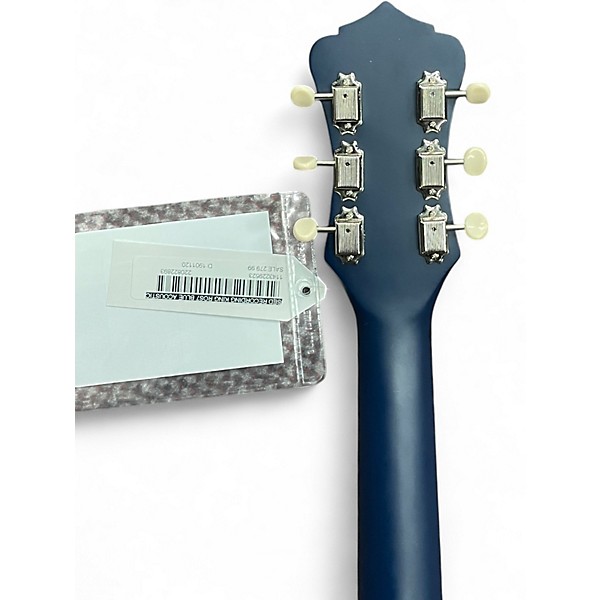 Used Recording King ROS7 Blue Acoustic Guitar