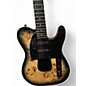 Used Michael Kelly Triple 50 Black Burl Solid Body Electric Guitar