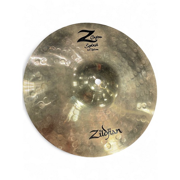 Used Zildjian 12in Z Custom Splash Brilliant Cymbal