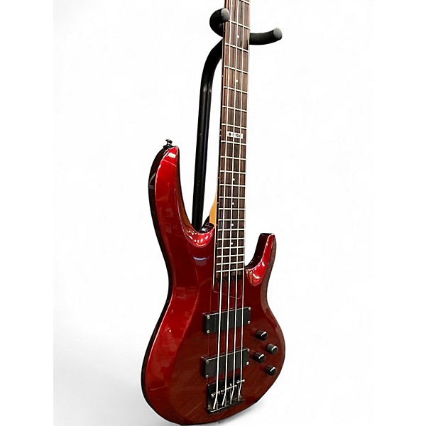 Used ESP LTD B104 Wine Red Electric Bass Guitar