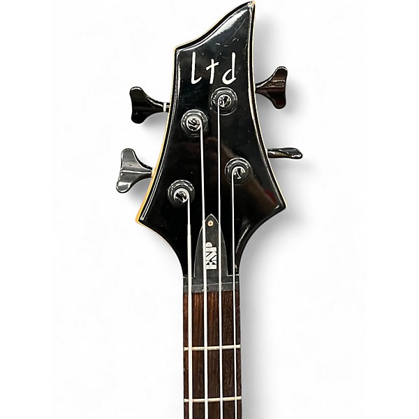 Used ESP LTD B104 Wine Red Electric Bass Guitar