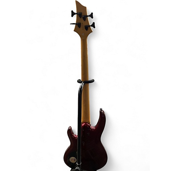 Used ESP LTD B104 Wine Red Electric Bass Guitar