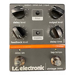 Used TC Electronic Vintage Delay Effect Pedal