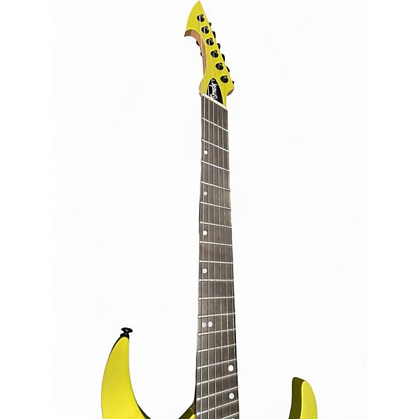 Used Ormsby Hypemachine H1 Nuke Yellow Solid Body Electric Guitar