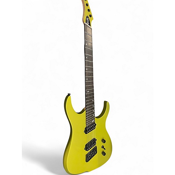 Used Ormsby Hypemachine H1 Nuke Yellow Solid Body Electric Guitar