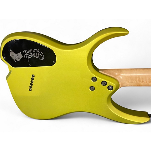 Used Ormsby Hypemachine H1 Nuke Yellow Solid Body Electric Guitar
