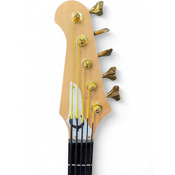 Used Epiphone EXPERT 5 Natural Electric Bass Guitar