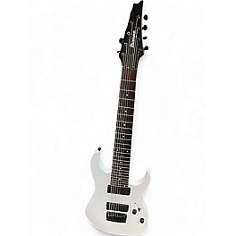 Used Ibanez RG8 8 String White Solid Body Electric Guitar