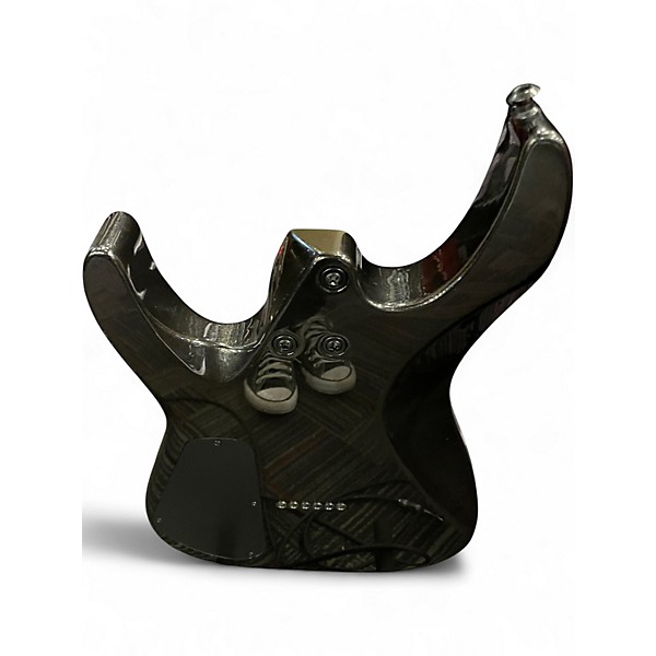 Used Jackson DK2 Pro Dinky Silver Sparkle Solid Body Electric Guitar