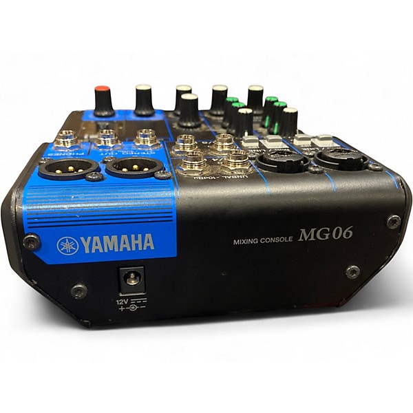 Yamaha MG06 DJミキサー 本体 Yamaha MG06 Mixer | FrontEndAudio.com