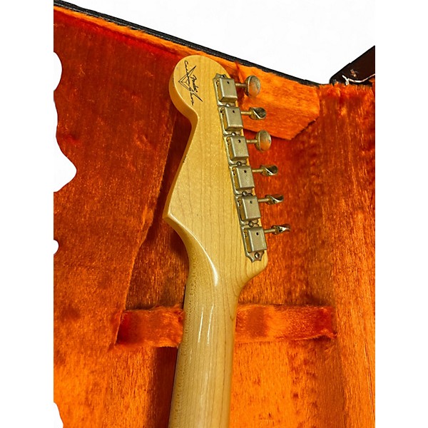 Used Fender 2004 1965 Custom Shop Strat Aztec Gold Solid Body Electric Guitar