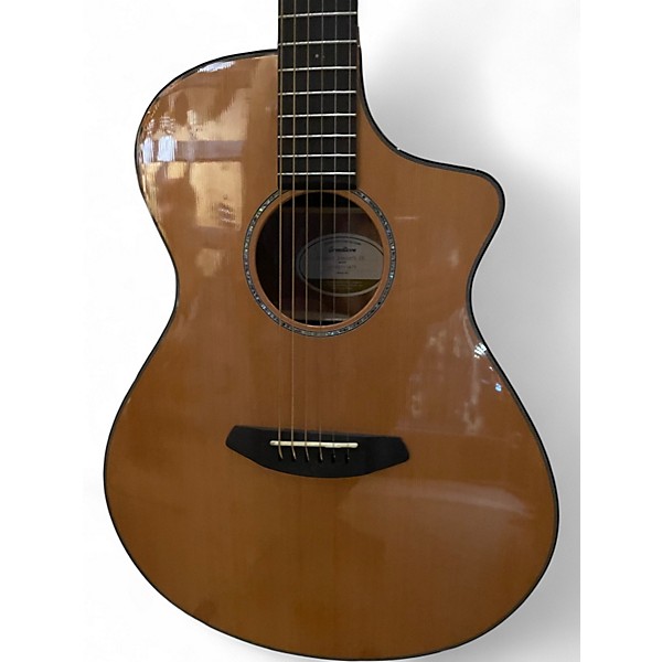 Used Breedlove PURSUIT CONCERT CE Natural Acoustic Electric Guitar