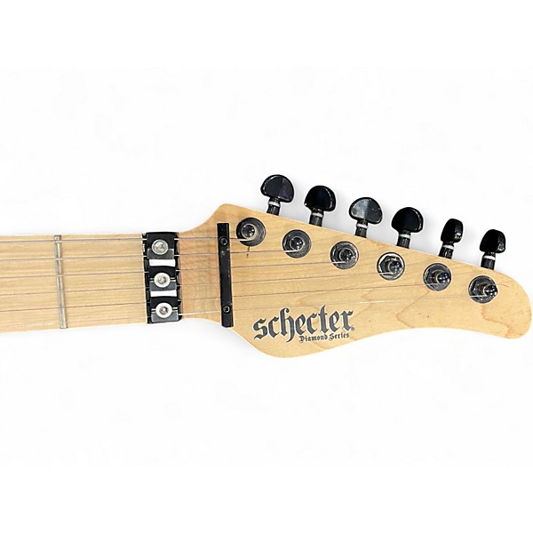 Used Schecter Guitar Research Sun Valley Super Shredder Green Solid Body Electric Guitar