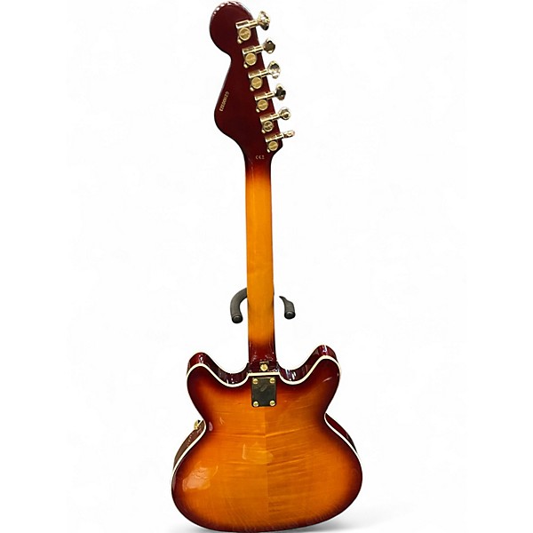 Used Hagstrom '67 Viking II Limited-Edition Vintage Sunburst Hollow Body Electric Guitar
