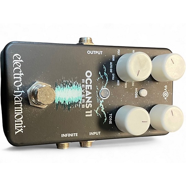 Used Electro-Harmonix Oceans 11  Reverb Effect Pedal