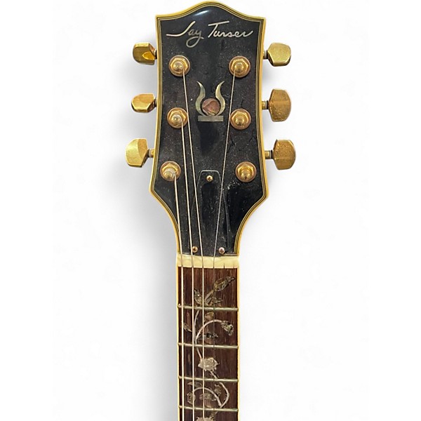 Used Jay Turser Single Cut 2 Tone Sunburst Solid Body Electric Guitar